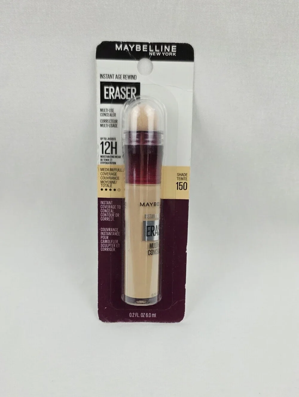Maybelline Instant Age Rewind 12 Hour  Eraser  Concealer Shade 150
